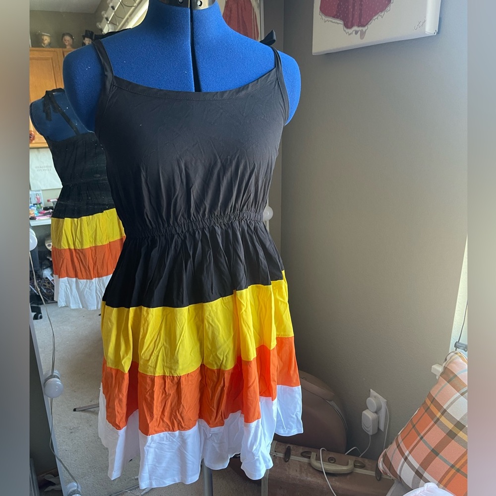 Hot Topic Candy Corn Dress